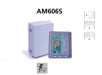 Cuadro de maniobras AM606S para puertas corredera y basculantes analogico