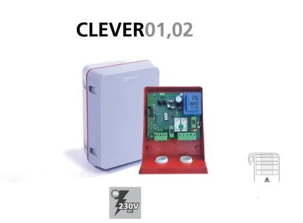 Cuadro maniobra CLEVER01, 02 para persianas enrollables analógico