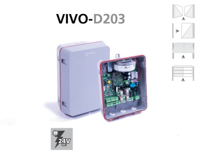 VIVO-D203 koadro elektronikoak ate zabukari, lerragarri eta baskulagarrietarako