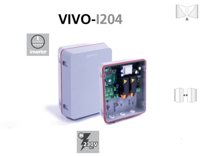 VIVO-I204 maniobra-koadroak ate zabukari, lerragarri eta baskulagarrietarako, inverter motorrarekin